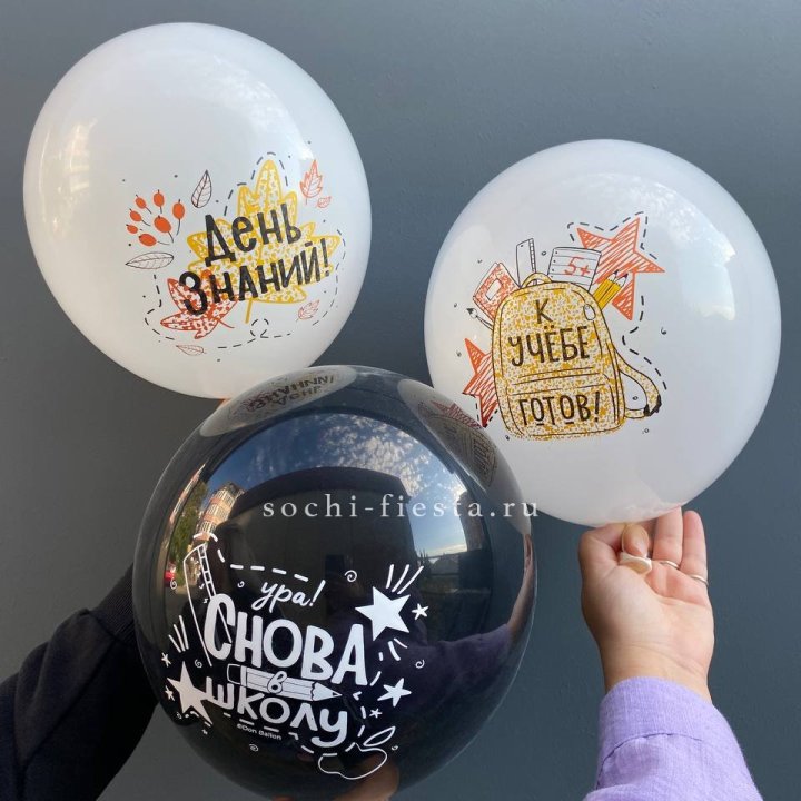 Воздушный шар к 1 сентября в Пензе