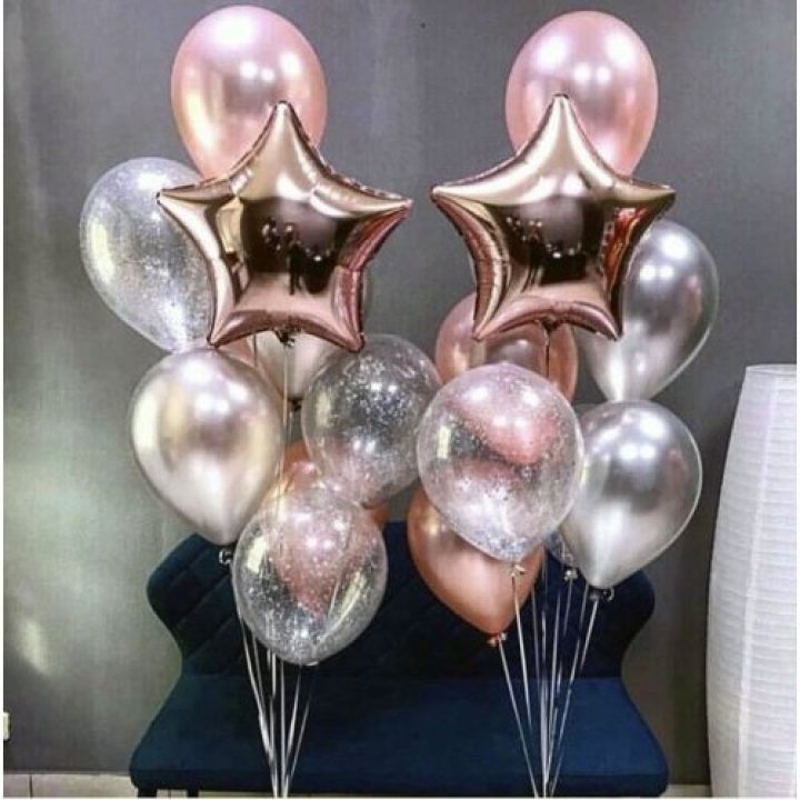 Фонтаны шаров "Дубль старт" в Пензе