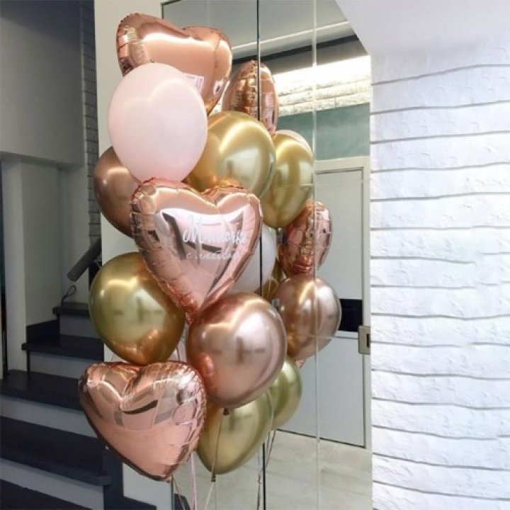 Фонтан шаров "От сердечка" в Пензе