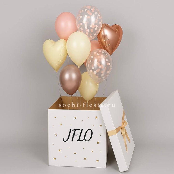 Коробка-сюрприз с шарами №2 в Пензе