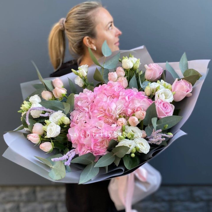 Дизайнерский букет "Кристал" в Пензе