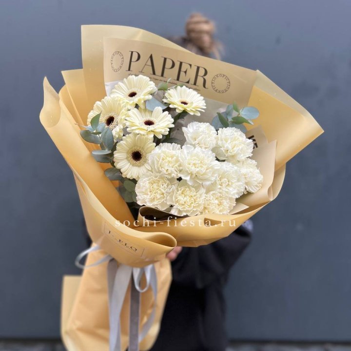  Букет с диантусами и герберами в Пензе