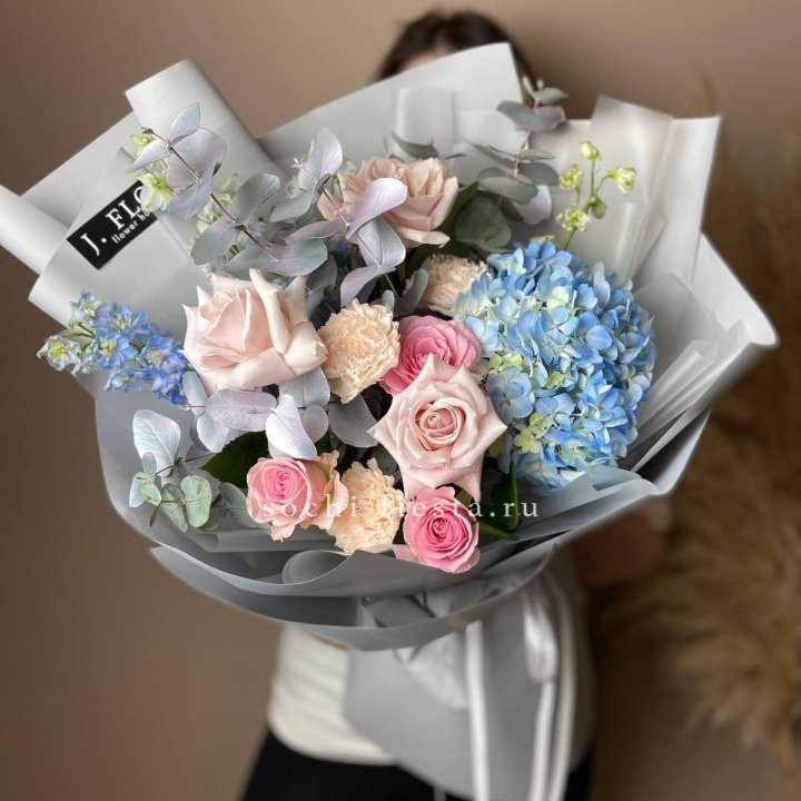 Букет с гортензией № 4 в Пензе