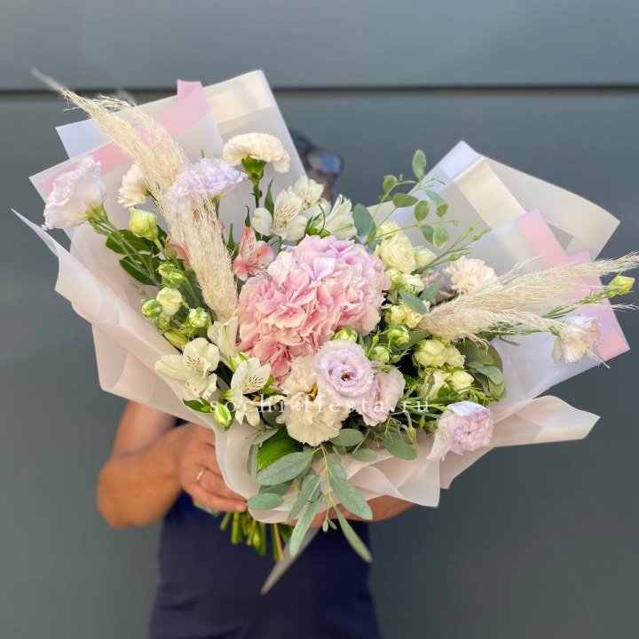 Гортензия "Пинк флоид" в Пензе