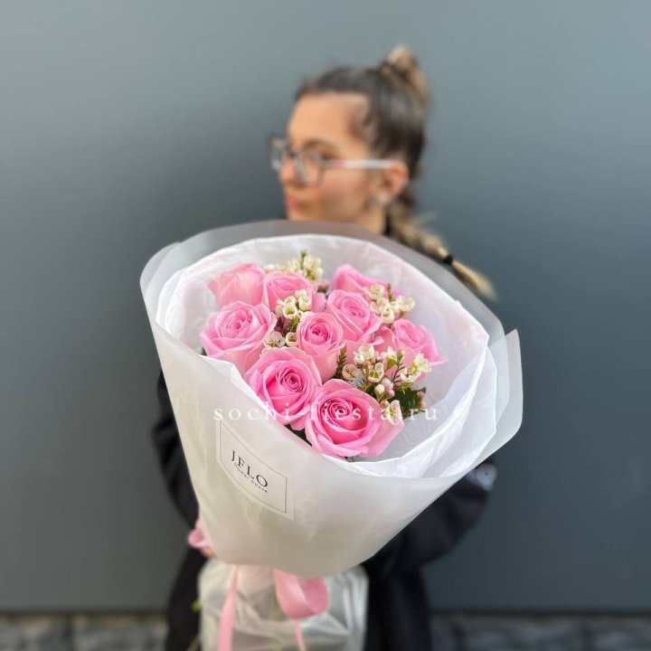 Букет розовых роз  в Пензе