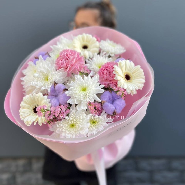 Букет цветов "Пинк спринг" в Пензе