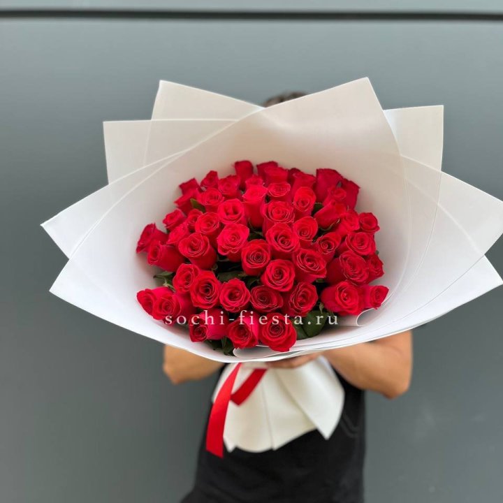 51  красная роза в Пензе