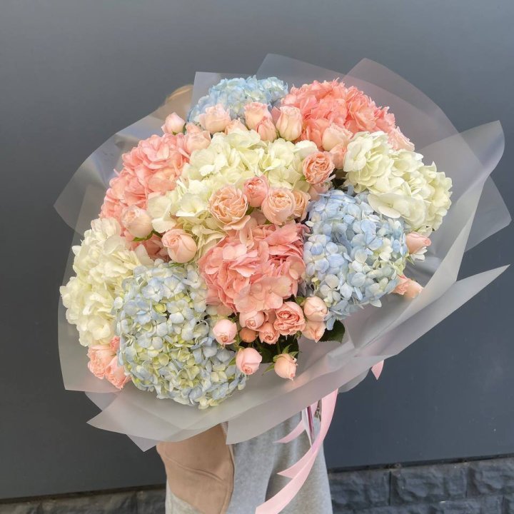 Дуо гортензии и бомбастик в Пензе