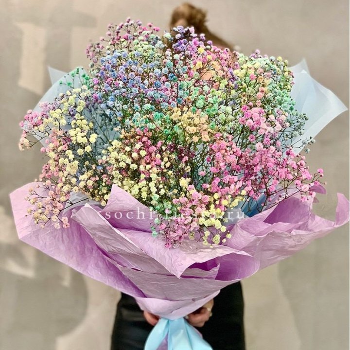 Радужные гипсофилы №2 в Пензе