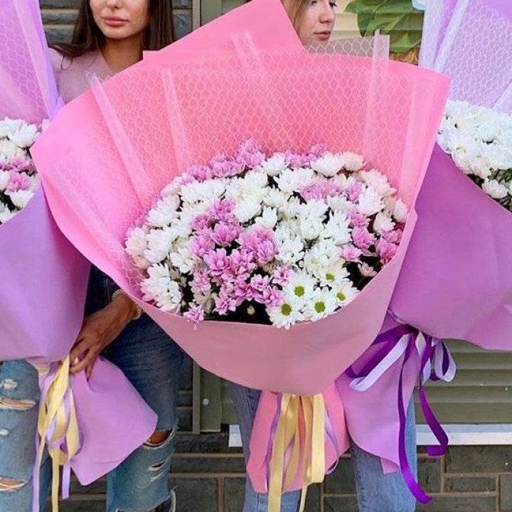 Букет хризантем №3 в Пензе