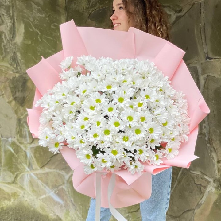  Букет хризантем "Крем" в Пензе