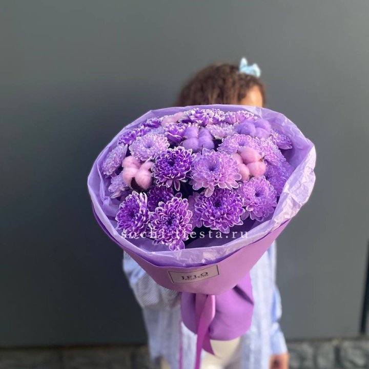 Хризантемы с хлопком в Пензе