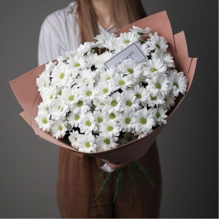 Хризантемы в крафте в Пензе