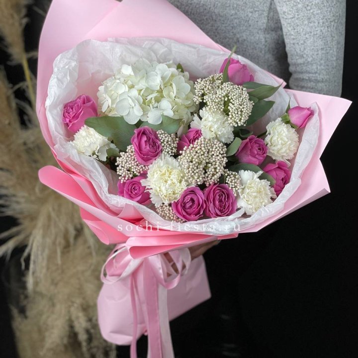 Букет с мисти бабблс №1 в Пензе