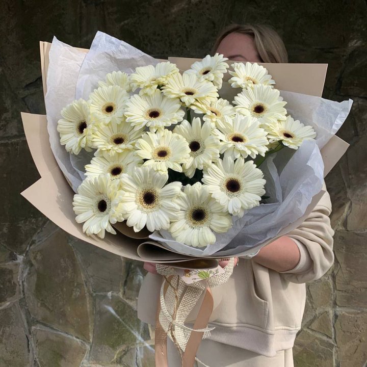 Букет голландских гербер "Шейн"" в Пензе