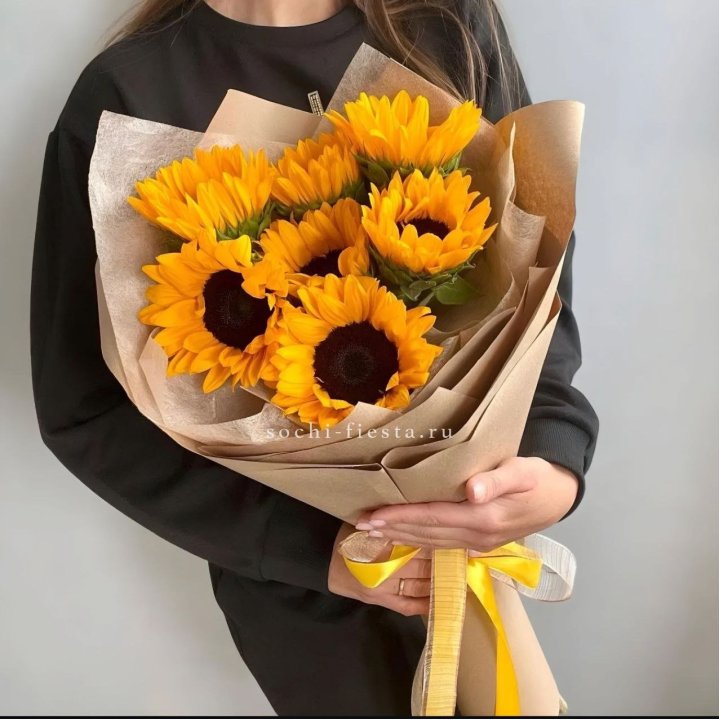 Букет из подсолнухов в Пензе