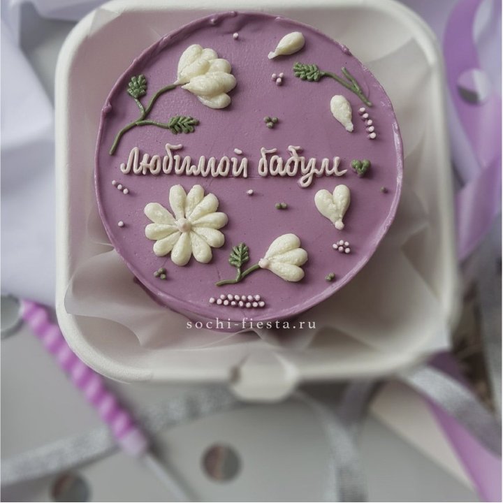 Бенто-торт "Любимой бабуле" в Пензе