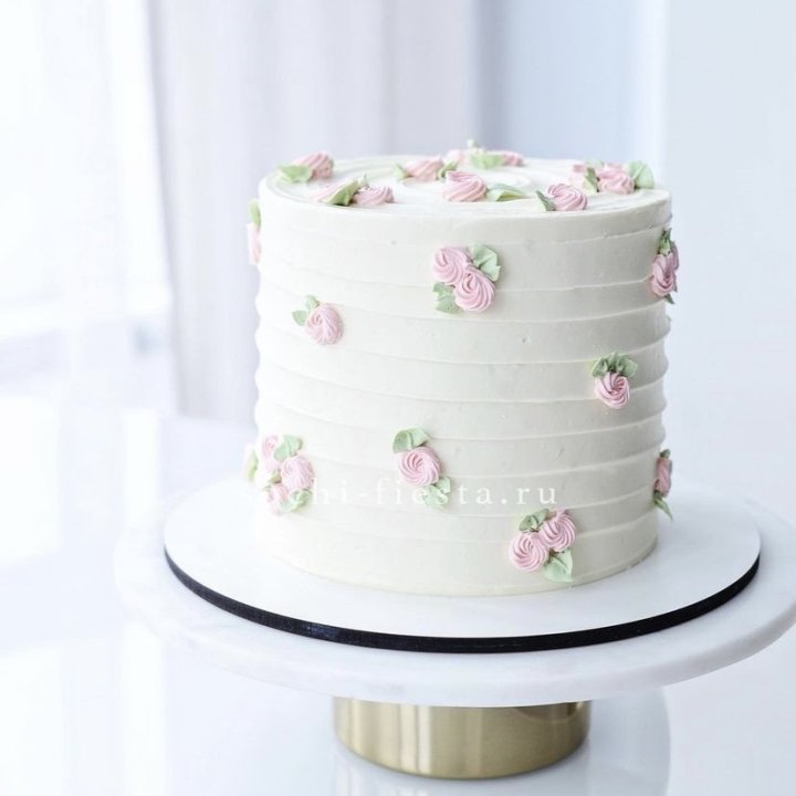 Торт "Розы в снегу" в Пензе