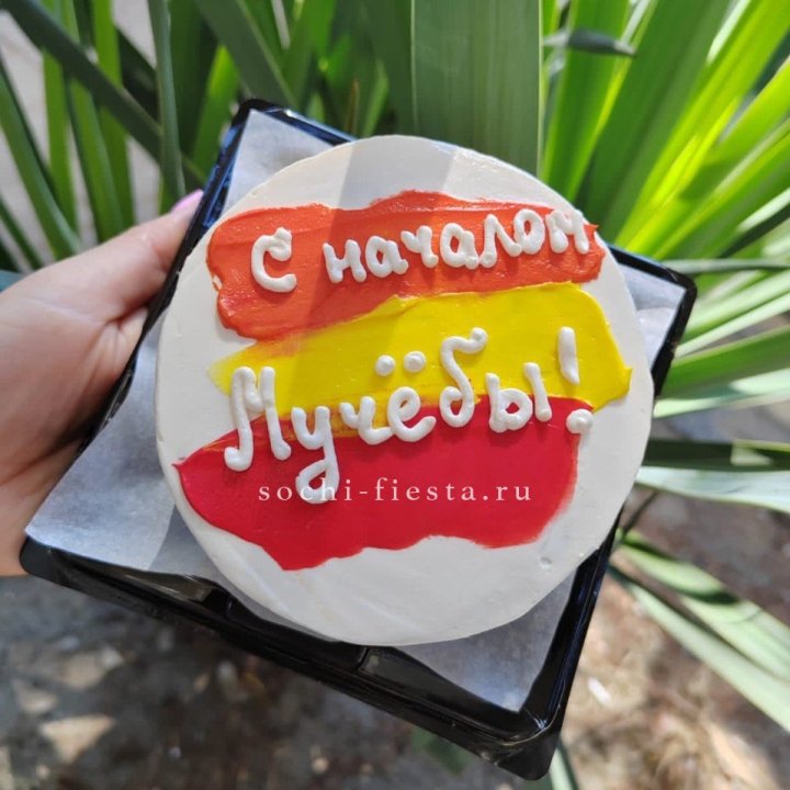 Бенто-торт "С началом учёбы"" в Пензе