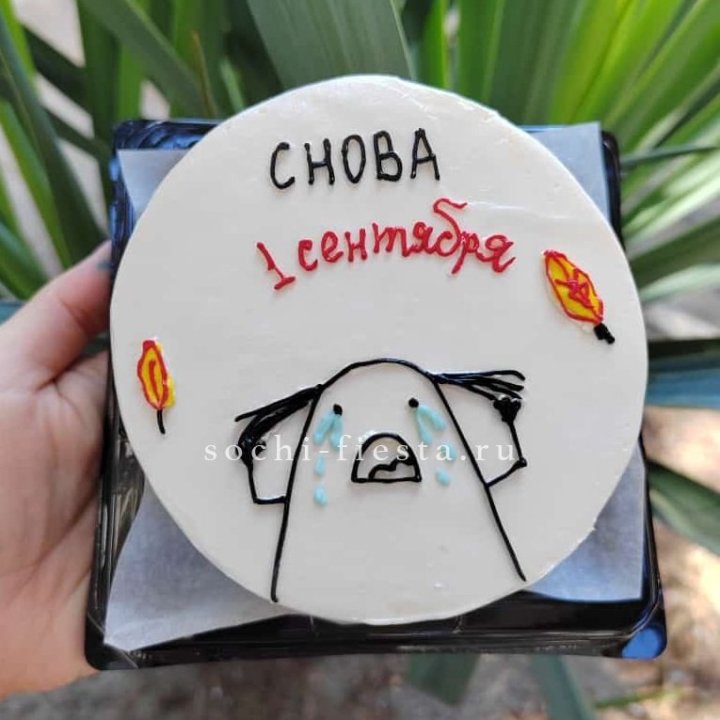 Бенто-торт "Не опять, а снова..." в Пензе