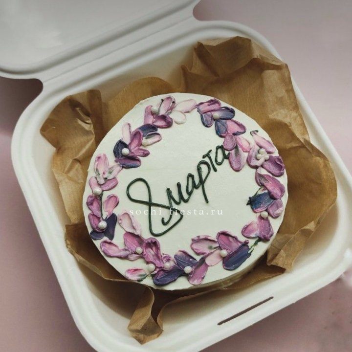 Бенто-торт "8 марта цветы"  в Пензе