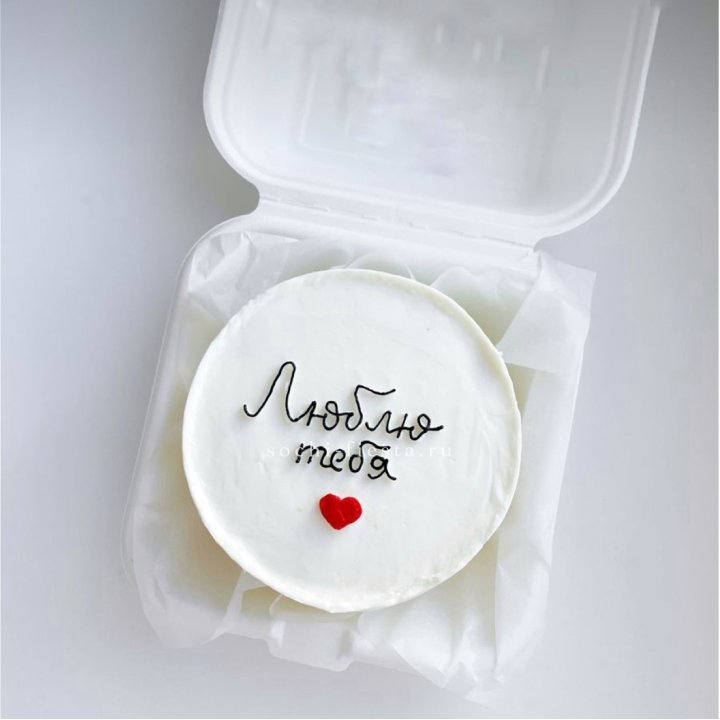 Бенто-торт "Люблю Тебя"  в Пензе