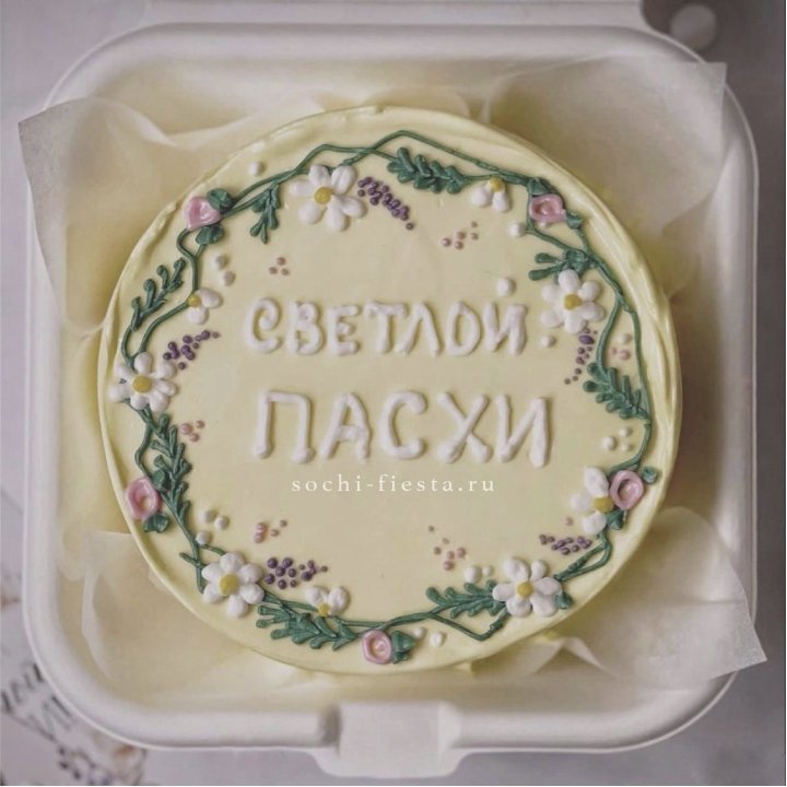 Бенто-торт "Светлой Пасхи" 2 в Пензе