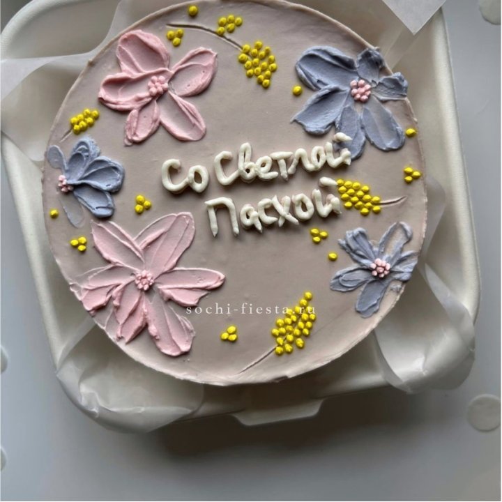 Бенто-торт "Светлой Пасхи" 3 в Пензе