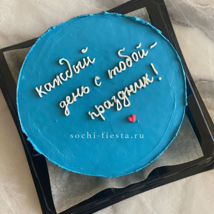 Бенто-торт "Каждый день с тобой праздник"  в Пензе