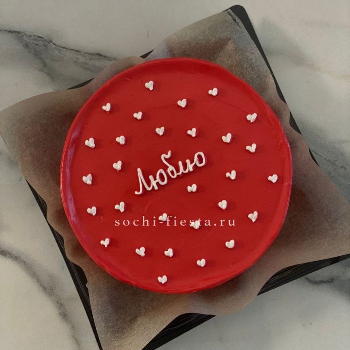 Бенто-торт "Люблю" в Пензе
