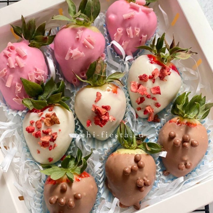 Клубника в шоколаде 9 ягод в Пензе