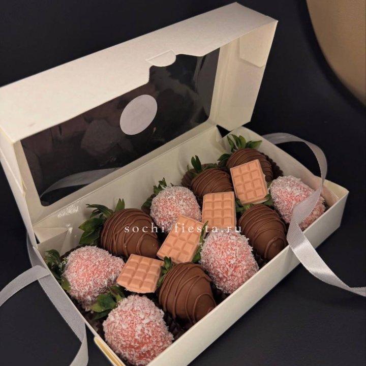 Клубника в шоколаде 10 ягод №2 в Пензе