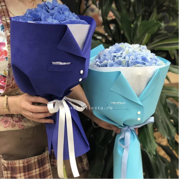 Букет с гортензией с пиджаком в Пензе
