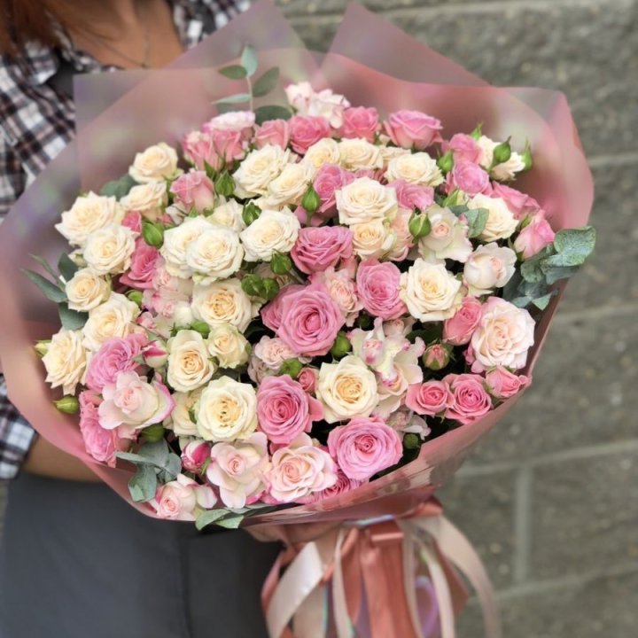 21 кустовая роза в Пензе