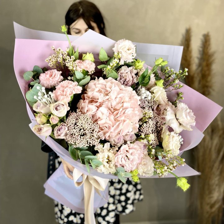 Дизайнерский букет "Трели кримс" в Пензе