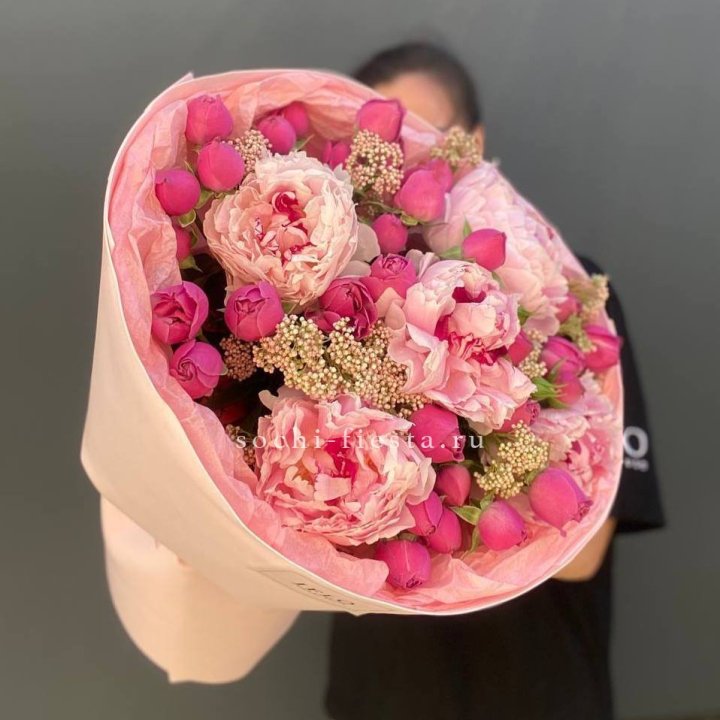  Букет с пионами "Преференс" в Пензе