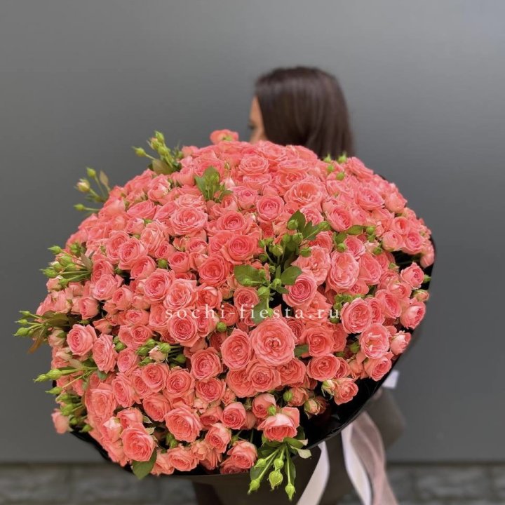 101 кустовая роза Барбадос в Пензе