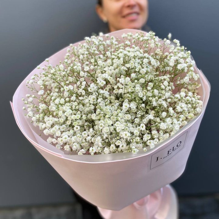 11 белых гипсофил в фоамиране в Пензе