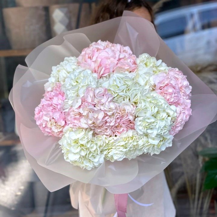Букет гортензий № 3 в Пензе