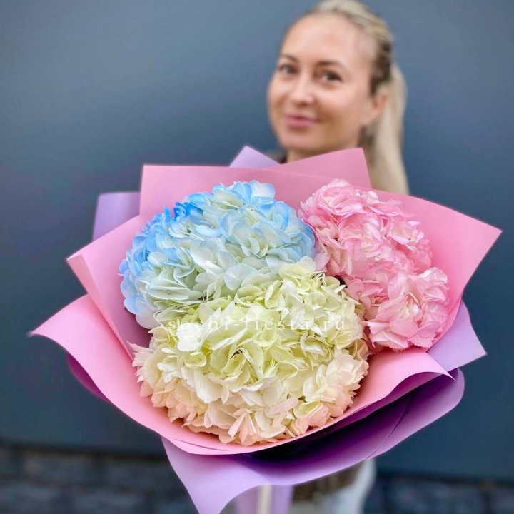 Букет гортензий "Тоника" в Пензе