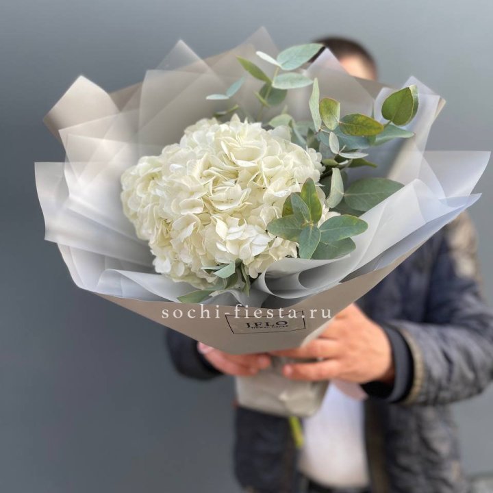  Букет  из белой гортензии в Пензе