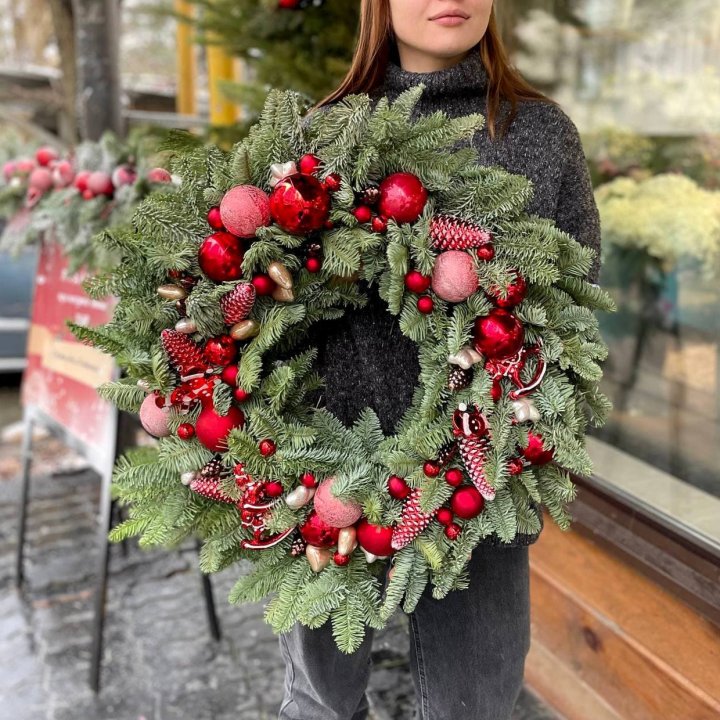 Рождественский венок  в Пензе