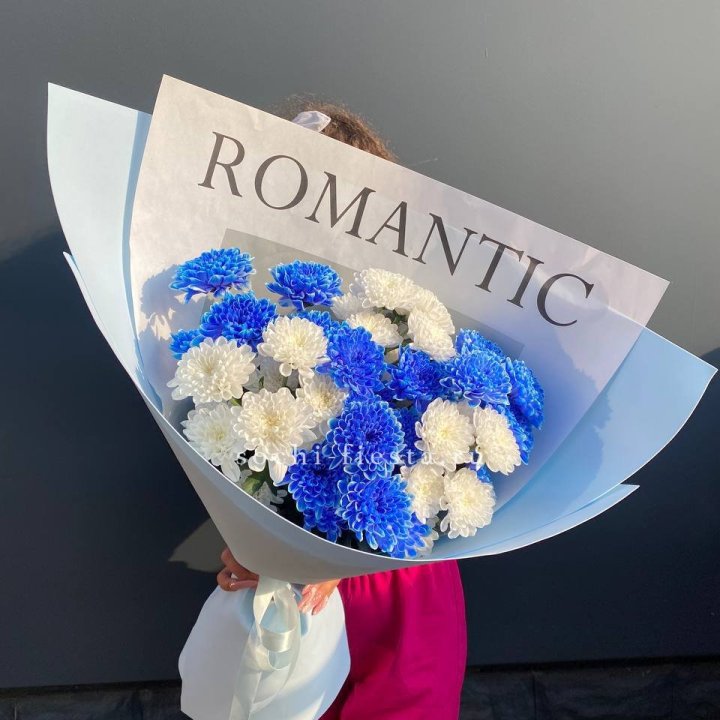 Букет кустовых хризантем  в Пензе