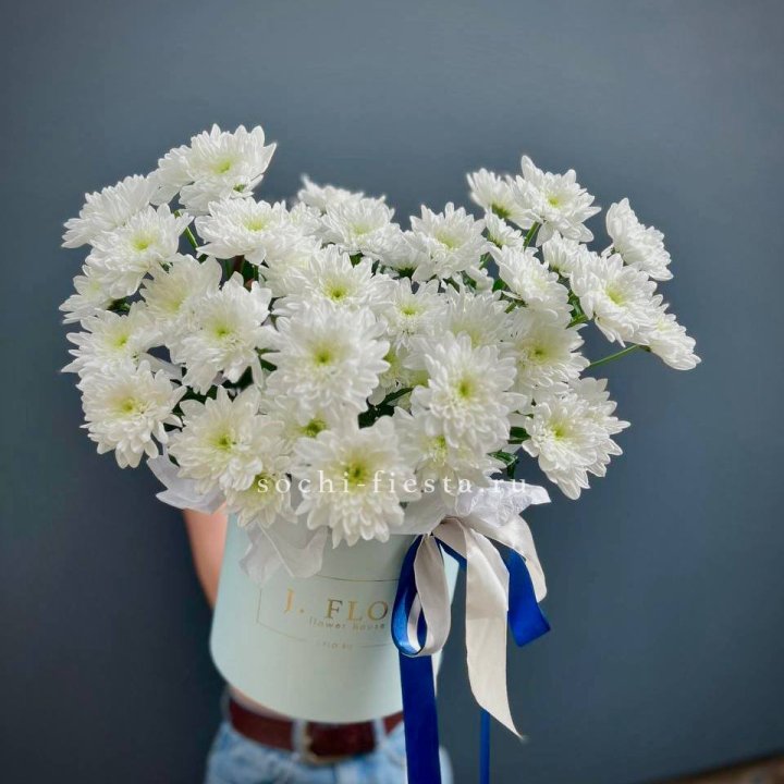 Коробка с хризантемами №3 в Пензе
