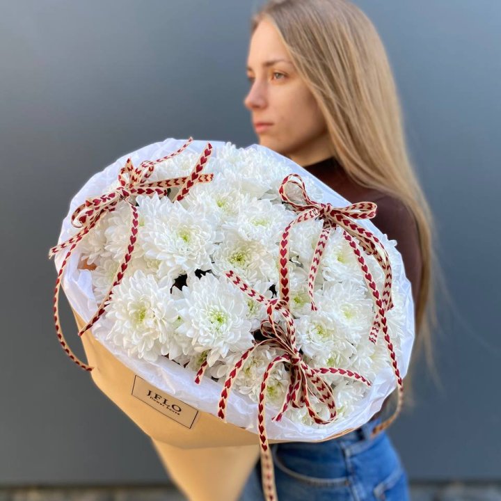 Букет "Хризантемы с любовью" в Пензе