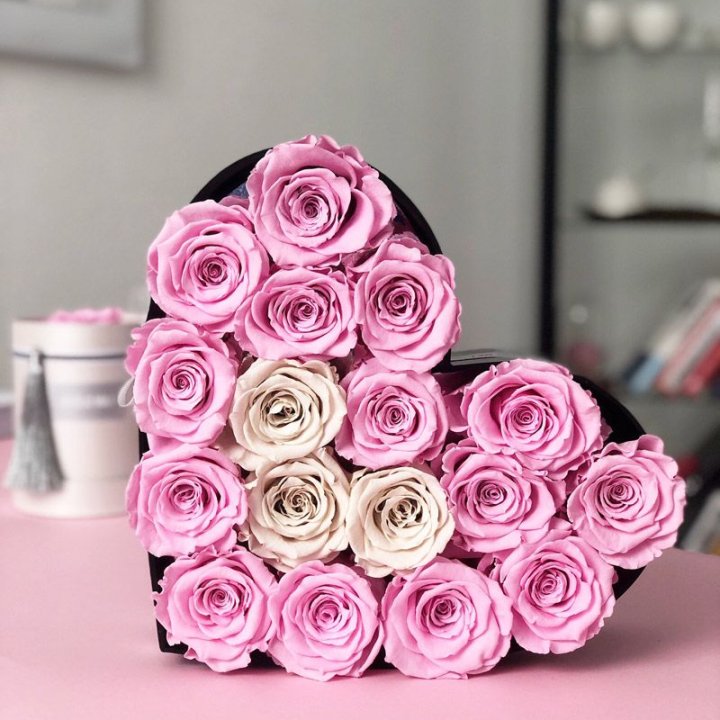 Сердце из роз в Пензе