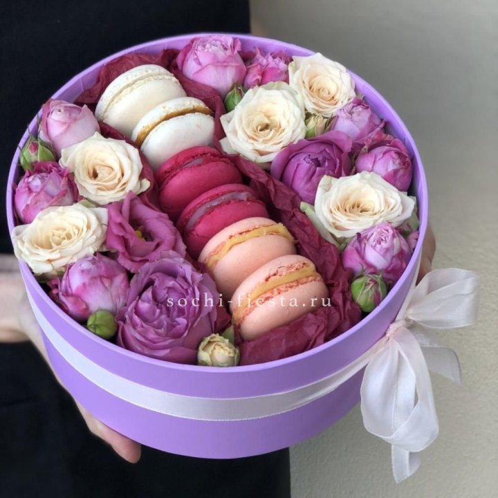 Цветочный бокс "Лаванди" в Пензе