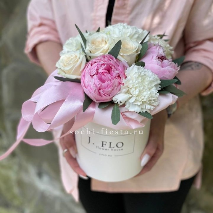 Цветочный бокс мини №2 в Пензе