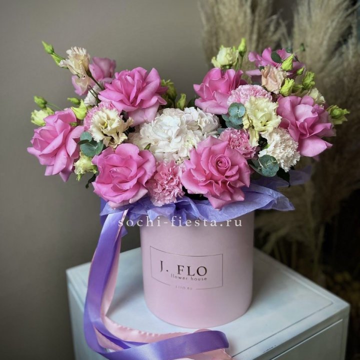 Цветочная коробка "Мишель" в Пензе