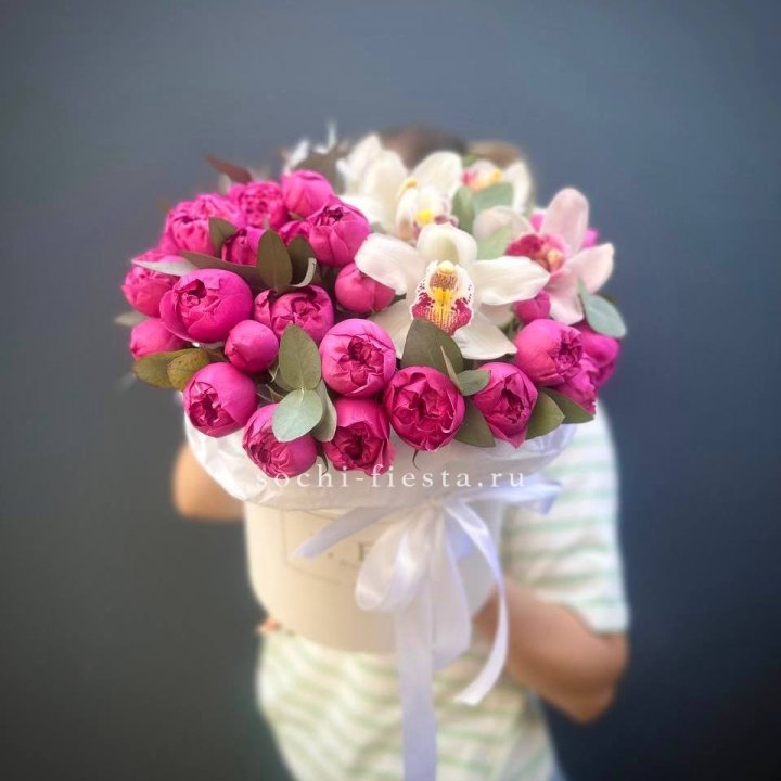 Бокс дуо мисти и орхидеи в Пензе